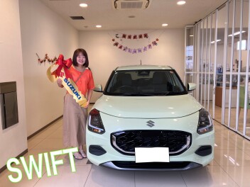 スイフトご納車です☆彡